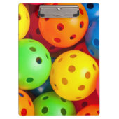 Pickleball Colorful Klembord (Voorkant)