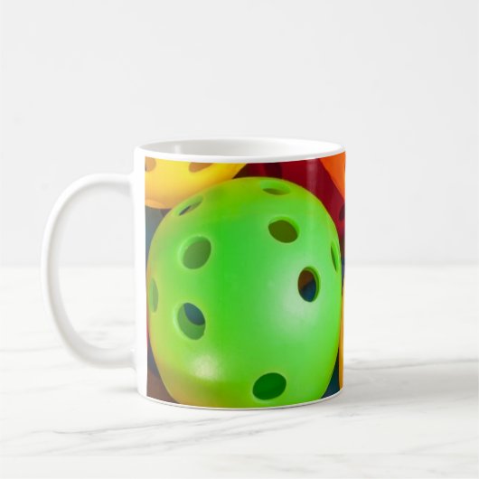Pickleball Colorful Koffiemok (Links)