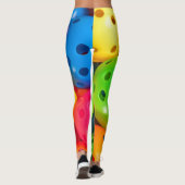 Pickleball Colorful Leggings (Achterkant)