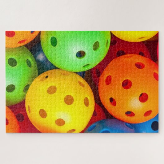 Pickleball Colorful Legpuzzel (Horizontaal)