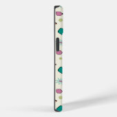 Pickleball! Colorful Monogram Initiaal Patroon Case-Mate iPhone Case (Achterkant / Rechts)