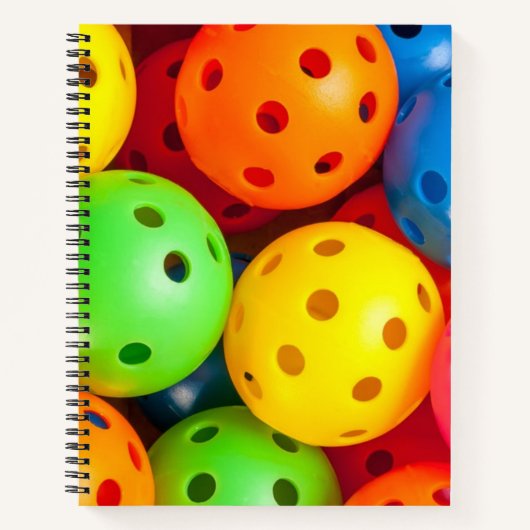 Pickleball Colorful Notitieboek (Voorkant)
