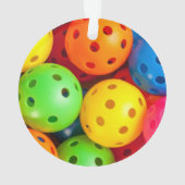 Pickleball Colorful Ornament (achterkant)