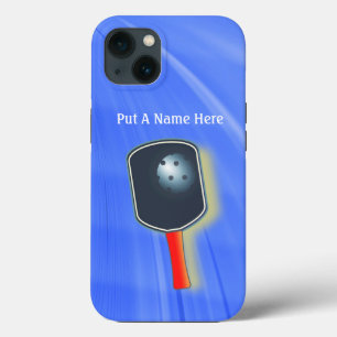 Pickleball Colorful Paddle en Ball personaliseren Case-Mate iPhone Case