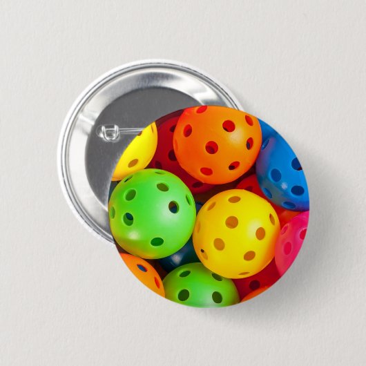 Pickleball Colorful Ronde Button 5,7 Cm (Voorkant /achterkant)