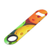 Pickleball Colorful Speed Flessenopener (Voorkant Gekanteld)