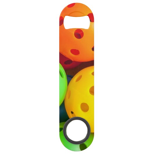 Pickleball Colorful Speed Flessenopener (Achterkant)