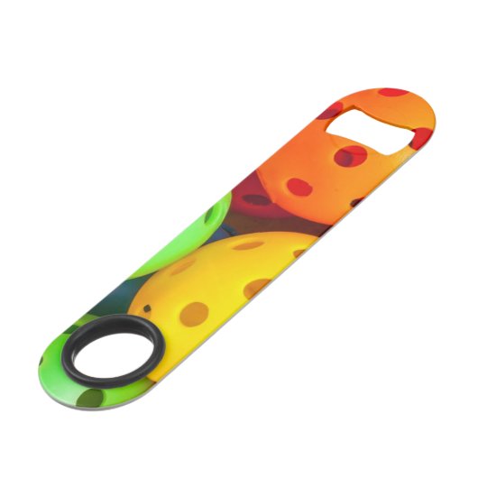 Pickleball Colorful Speed Flessenopener (Achterkant Gekanteld)