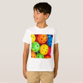 Pickleball Colorful T-shirt (Voorkant volledig)