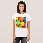 Pickleball Colorful T-shirt (Voorkant volledig)