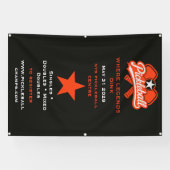 Pickleball Competitie Toernooi Spandoek (Horizontaal)
