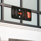 Pickleball Competitie Toernooi Spandoek (Buitenkant Gebouw)