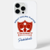 Pickleball cool ontwerp om te draag Case-Mate iPhone case (Achterkant)