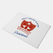 Pickleball cool ontwerp om te draag deurmat (Schuin)