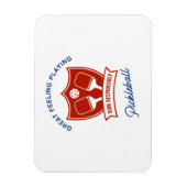 Pickleball cool ontwerp om te draag magneet (Verticaal)