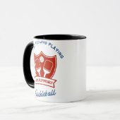 Pickleball cool ontwerp om te draag mok (Voorkant links)