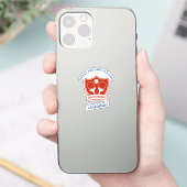 Pickleball cool ontwerp om te draag sticker (Telefoon)