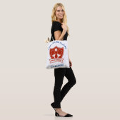 Pickleball cool ontwerp om te draag tote bag (Op model)