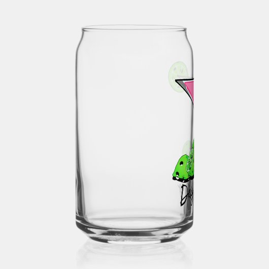 Pickleball Cosmo Cocktail Day Dinking Blikvorm Glas (Rechts)