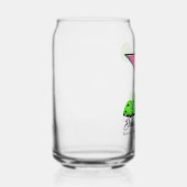 Pickleball Cosmo Dinks & Drinks Personalized Blikvorm Glas (Rechts)