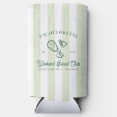 Pickleball Country Club | vrijgezellen Seltzer Blikjeskoeler (Voorkant)