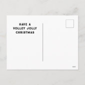 Pickleball Couple-kerstkaarten Feestdagenkaart (Achterkant)