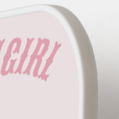 Pickleball Court Cowgirl Western Roze Paddle (Links Detail)