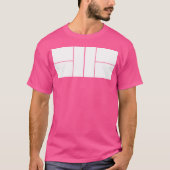 Pickleball Court Player Cute Pickleball Team T-shirt (Voorkant)