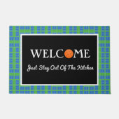Pickleball Courts blijf uit de keuken, welkom Deurmat (Voorkant)