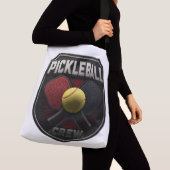 Pickleball Crew Tas – Pickleball Speler Schouderta (Dichtbij)