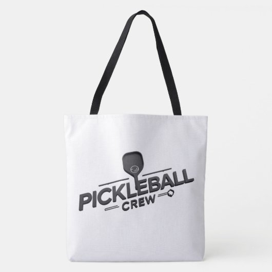 Pickleball Crew Tas – Pickleball Speler Schouderta (Voorkant)