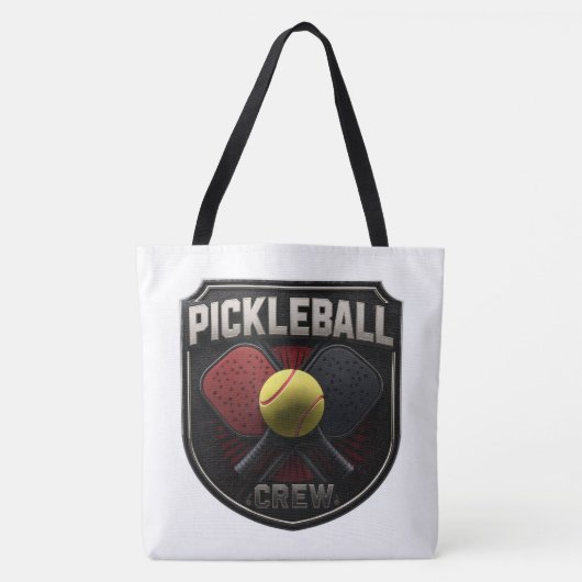 Pickleball Crew Tote Bag – Pickleball Player Shoul (Voorkant)
