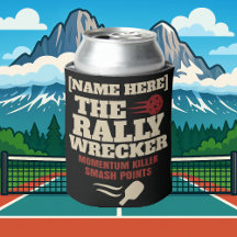Pickleball Custom Name THE RALLY WRECKER Cooler