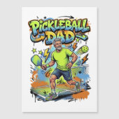 Pickleball Dad Graffiti Paddle Sport Art (Voorkant)