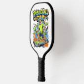 Pickleball Dad Graffiti Paddle Sport Art (Links)