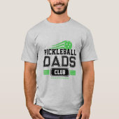 Pickleball Dads Club Varsity Style  T-shirt (Voorkant)