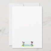 Pickleball Dag Dinken met Vrienden Kaart (Achterkant)