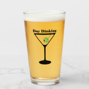 Pickleball Day Dinking Martini Pickleball Olive Glas