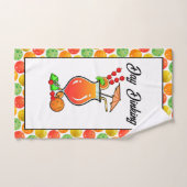 Pickleball Day Dinking Tropical Orkaan Cocktail Handdoek (Handdoek)