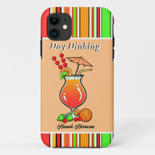 Pickleball Day Dinking Tropische Hurricane Cocktai Case-Mate iPhone Case