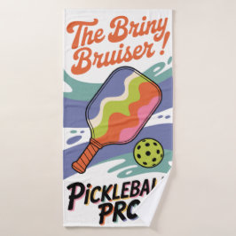 Pickleball De Briny Bruiser! clubsport Badhanddoek