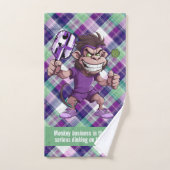 Pickleball De Funky Dinker Handdoek (Handdoek)