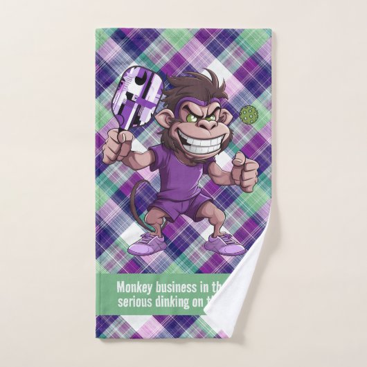Pickleball De Funky Dinker Handdoek (Handdoek)