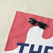 Pickleball De Grote Dill! Coach Fan Strandlaken (In situ)