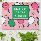 Pickleball Decor Theedoek (Gevouwen)