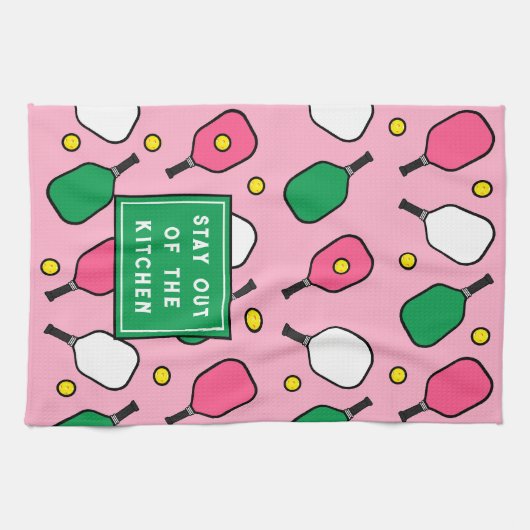 Pickleball Decor Theedoek (Horizontaal)