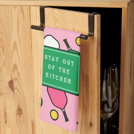 Pickleball Decoratie Theedoek (Derde Gevouwen)