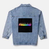 PICKLEBALL DENIM JACKET (Achterkant)