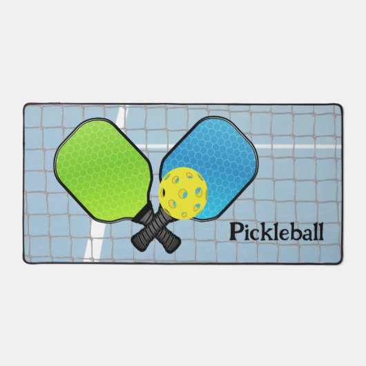 Pickleball Design Desk Mat (Voorkant)