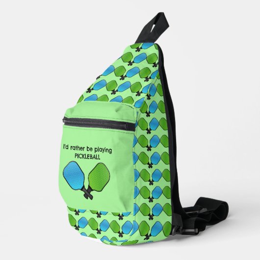 Pickleball Design Sling Bag (Rechterhoek)